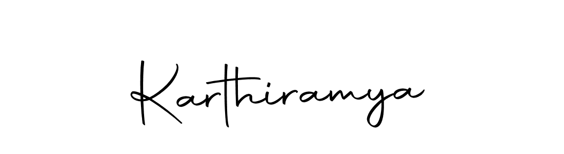 Autography-DOLnW is a professional signature style that is perfect for those who want to add a touch of class to their signature. It is also a great choice for those who want to make their signature more unique. Get Karthiramya name to fancy signature for free. Karthiramya signature style 10 images and pictures png