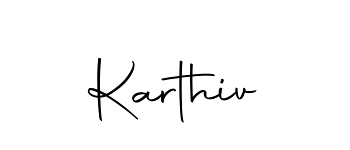 Create a beautiful signature design for name Karthiv. With this signature (Autography-DOLnW) fonts, you can make a handwritten signature for free. Karthiv signature style 10 images and pictures png