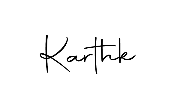 Karthk stylish signature style. Best Handwritten Sign (Autography-DOLnW) for my name. Handwritten Signature Collection Ideas for my name Karthk. Karthk signature style 10 images and pictures png