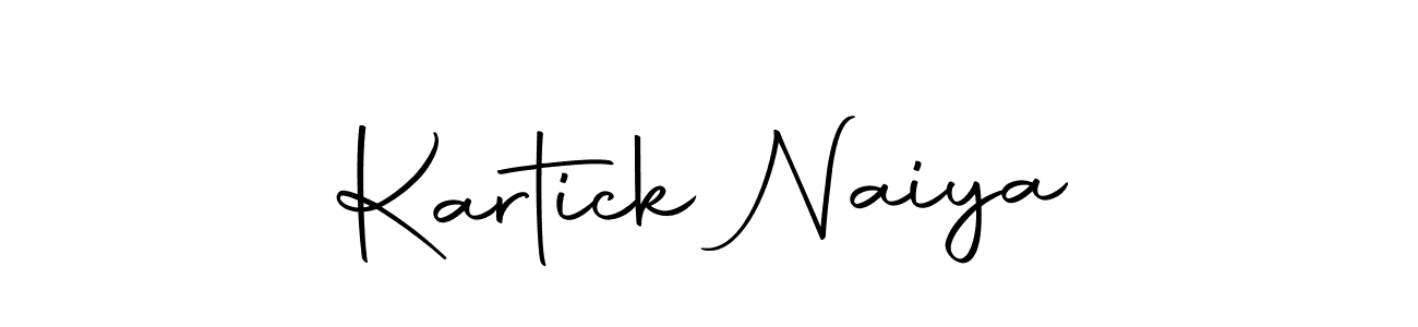 Also we have Kartick Naiya name is the best signature style. Create professional handwritten signature collection using Autography-DOLnW autograph style. Kartick Naiya signature style 10 images and pictures png