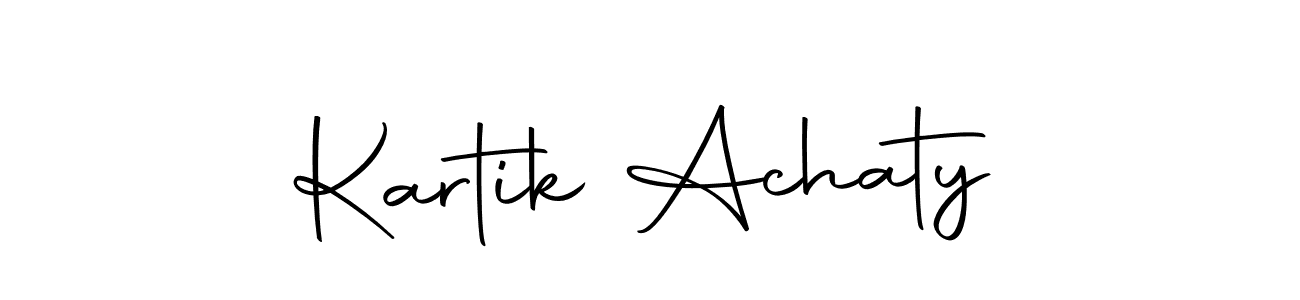 if you are searching for the best signature style for your name Kartik Achaty. so please give up your signature search. here we have designed multiple signature styles  using Autography-DOLnW. Kartik Achaty signature style 10 images and pictures png