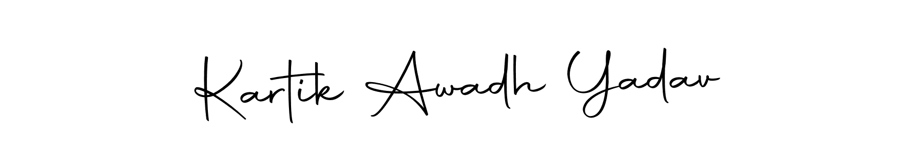 Also You can easily find your signature by using the search form. We will create Kartik Awadh Yadav name handwritten signature images for you free of cost using Autography-DOLnW sign style. Kartik Awadh Yadav signature style 10 images and pictures png