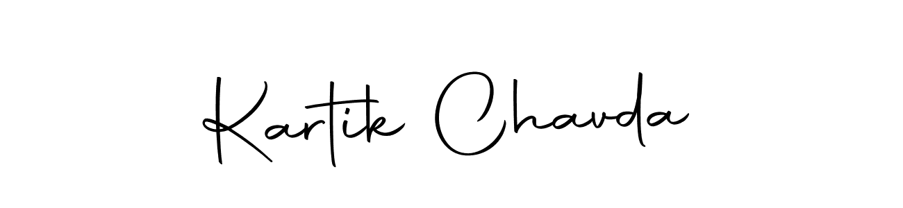 Make a beautiful signature design for name Kartik Chavda. With this signature (Autography-DOLnW) style, you can create a handwritten signature for free. Kartik Chavda signature style 10 images and pictures png