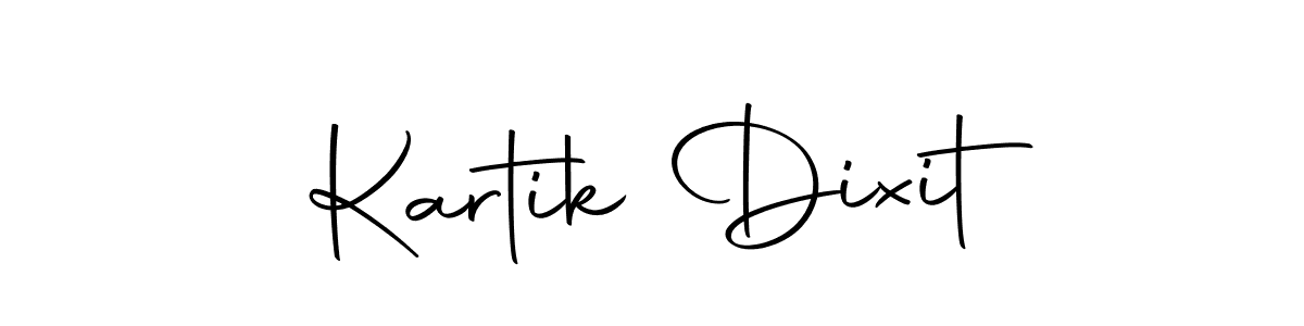 Also we have Kartik Dixit name is the best signature style. Create professional handwritten signature collection using Autography-DOLnW autograph style. Kartik Dixit signature style 10 images and pictures png