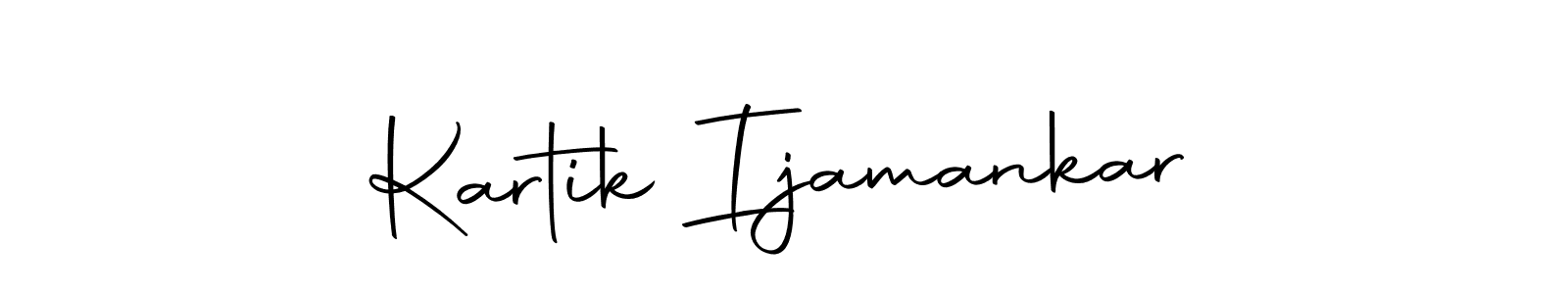 Make a beautiful signature design for name Kartik Ijamankar. Use this online signature maker to create a handwritten signature for free. Kartik Ijamankar signature style 10 images and pictures png