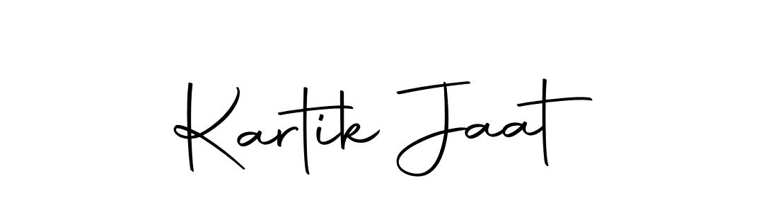 The best way (Autography-DOLnW) to make a short signature is to pick only two or three words in your name. The name Kartik Jaat include a total of six letters. For converting this name. Kartik Jaat signature style 10 images and pictures png