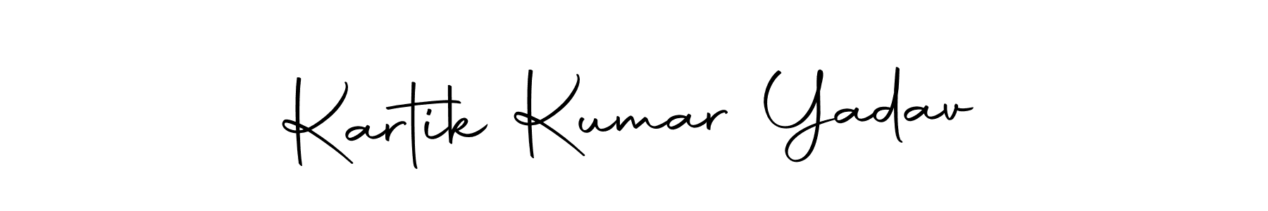 Make a short Kartik Kumar Yadav signature style. Manage your documents anywhere anytime using Autography-DOLnW. Create and add eSignatures, submit forms, share and send files easily. Kartik Kumar Yadav signature style 10 images and pictures png