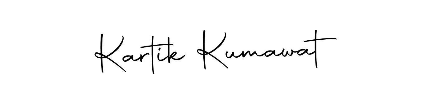 You should practise on your own different ways (Autography-DOLnW) to write your name (Kartik Kumawat) in signature. don't let someone else do it for you. Kartik Kumawat signature style 10 images and pictures png