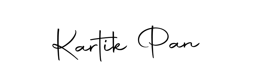 Create a beautiful signature design for name Kartik Pan. With this signature (Autography-DOLnW) fonts, you can make a handwritten signature for free. Kartik Pan signature style 10 images and pictures png
