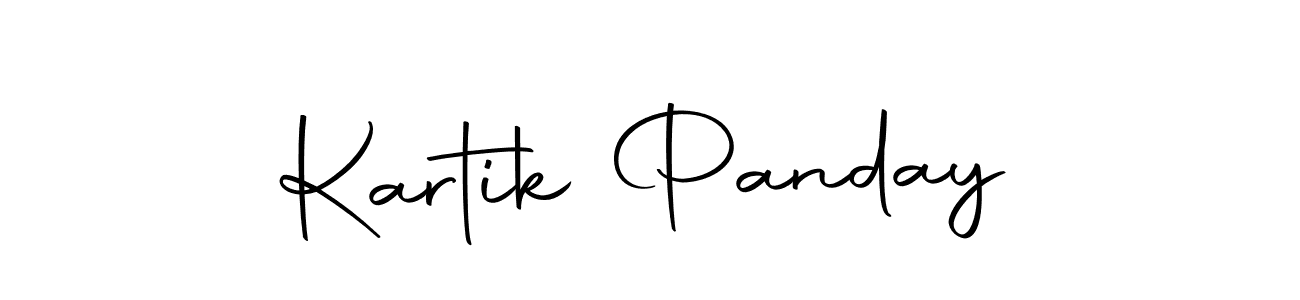 Make a beautiful signature design for name Kartik Panday. Use this online signature maker to create a handwritten signature for free. Kartik Panday signature style 10 images and pictures png