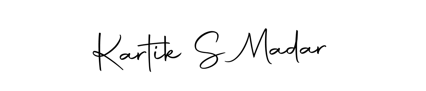 Make a beautiful signature design for name Kartik S Madar. Use this online signature maker to create a handwritten signature for free. Kartik S Madar signature style 10 images and pictures png