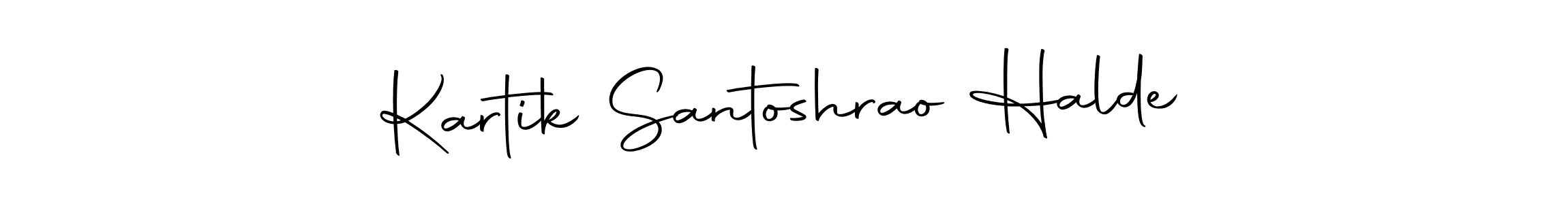 if you are searching for the best signature style for your name Kartik Santoshrao Halde. so please give up your signature search. here we have designed multiple signature styles  using Autography-DOLnW. Kartik Santoshrao Halde signature style 10 images and pictures png