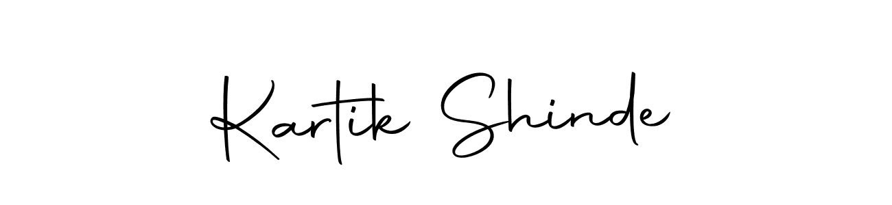 Make a beautiful signature design for name Kartik Shinde. With this signature (Autography-DOLnW) style, you can create a handwritten signature for free. Kartik Shinde signature style 10 images and pictures png