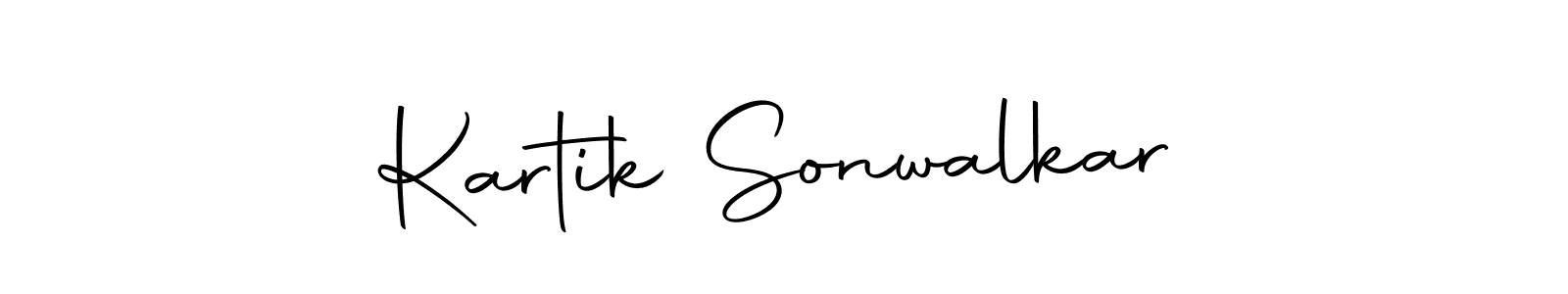 Autography-DOLnW is a professional signature style that is perfect for those who want to add a touch of class to their signature. It is also a great choice for those who want to make their signature more unique. Get Kartik Sonwalkar name to fancy signature for free. Kartik Sonwalkar signature style 10 images and pictures png