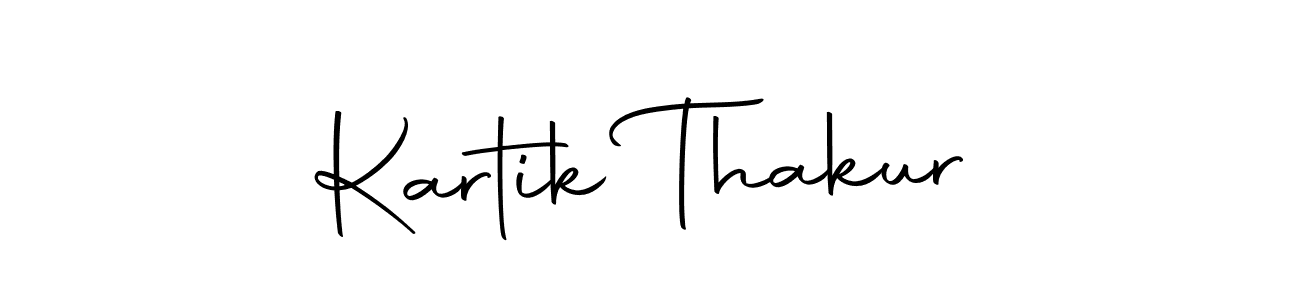 Make a short Kartik Thakur signature style. Manage your documents anywhere anytime using Autography-DOLnW. Create and add eSignatures, submit forms, share and send files easily. Kartik Thakur signature style 10 images and pictures png