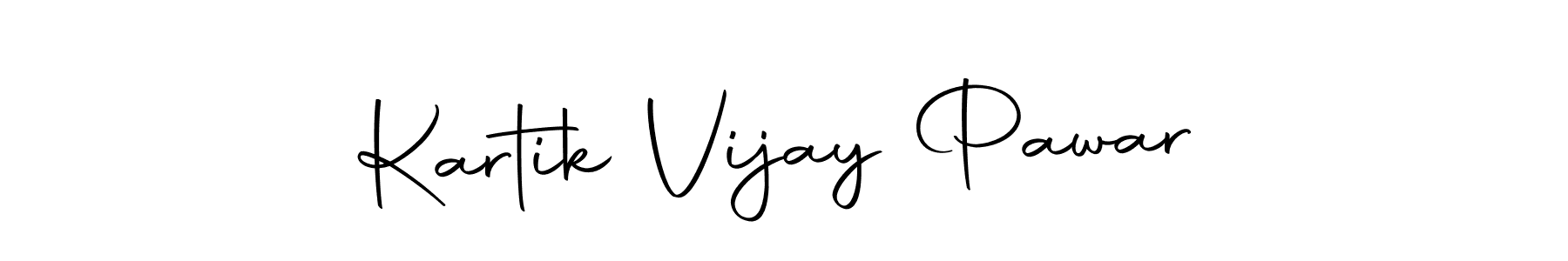 Also we have Kartik Vijay Pawar name is the best signature style. Create professional handwritten signature collection using Autography-DOLnW autograph style. Kartik Vijay Pawar signature style 10 images and pictures png