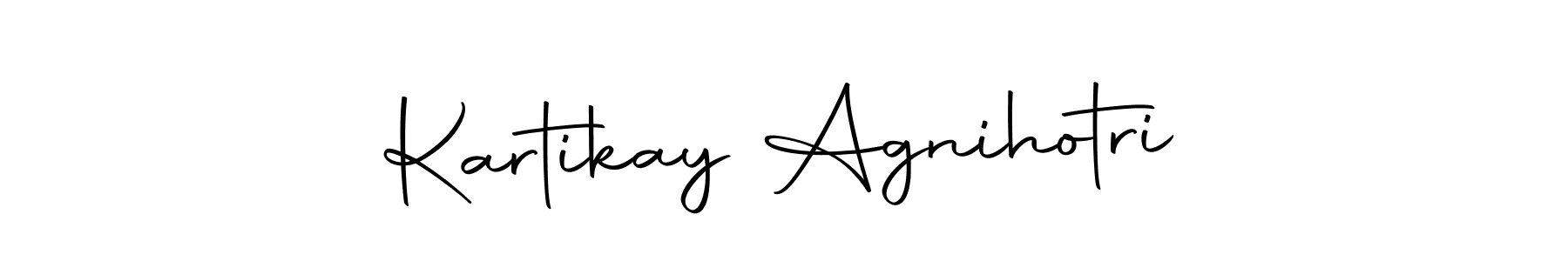 Similarly Autography-DOLnW is the best handwritten signature design. Signature creator online .You can use it as an online autograph creator for name Kartikay Agnihotri. Kartikay Agnihotri signature style 10 images and pictures png