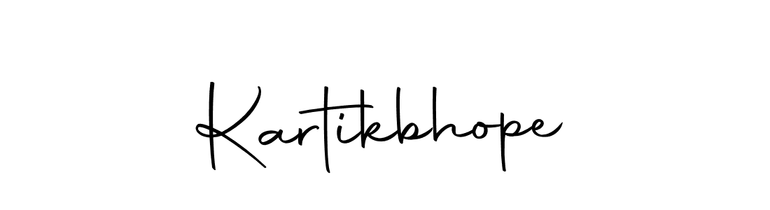 Also we have Kartikbhope name is the best signature style. Create professional handwritten signature collection using Autography-DOLnW autograph style. Kartikbhope signature style 10 images and pictures png