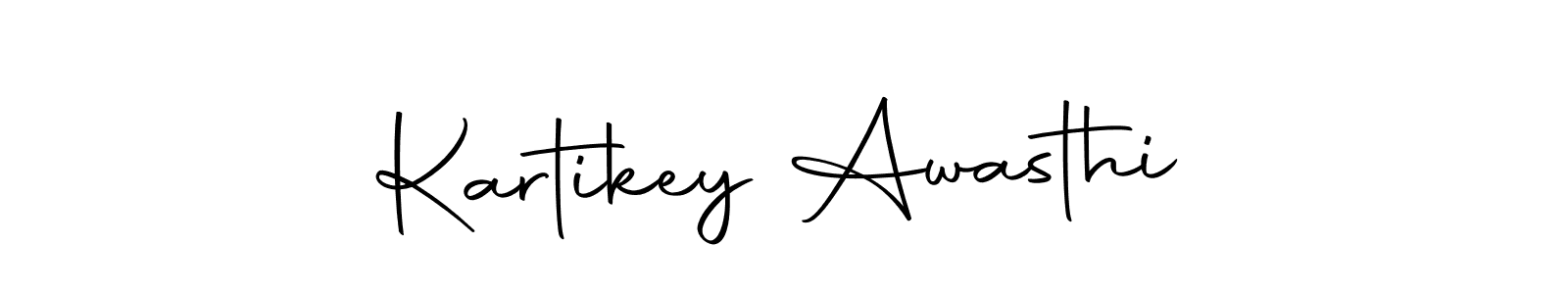 Make a short Kartikey Awasthi signature style. Manage your documents anywhere anytime using Autography-DOLnW. Create and add eSignatures, submit forms, share and send files easily. Kartikey Awasthi signature style 10 images and pictures png