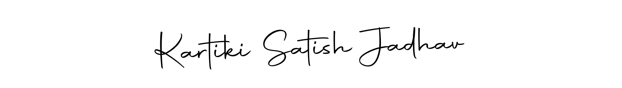 Also You can easily find your signature by using the search form. We will create Kartiki Satish Jadhav name handwritten signature images for you free of cost using Autography-DOLnW sign style. Kartiki Satish Jadhav signature style 10 images and pictures png