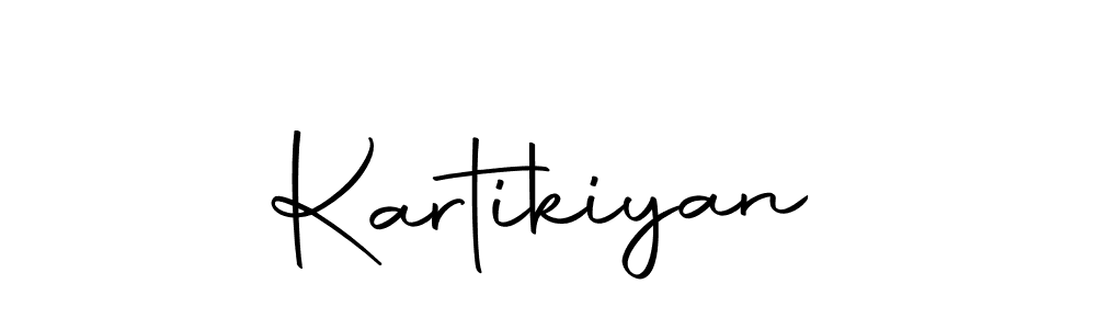 Design your own signature with our free online signature maker. With this signature software, you can create a handwritten (Autography-DOLnW) signature for name Kartikiyan. Kartikiyan signature style 10 images and pictures png