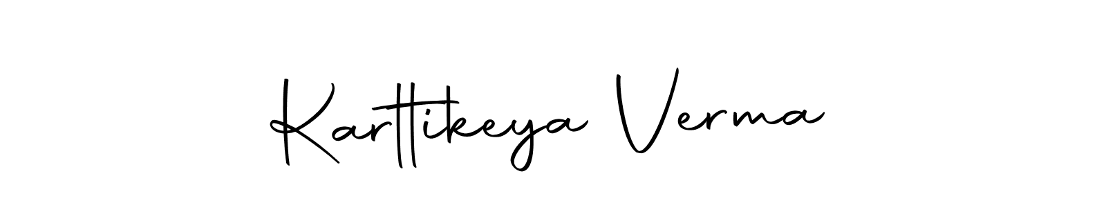 Make a short Karttikeya Verma signature style. Manage your documents anywhere anytime using Autography-DOLnW. Create and add eSignatures, submit forms, share and send files easily. Karttikeya Verma signature style 10 images and pictures png