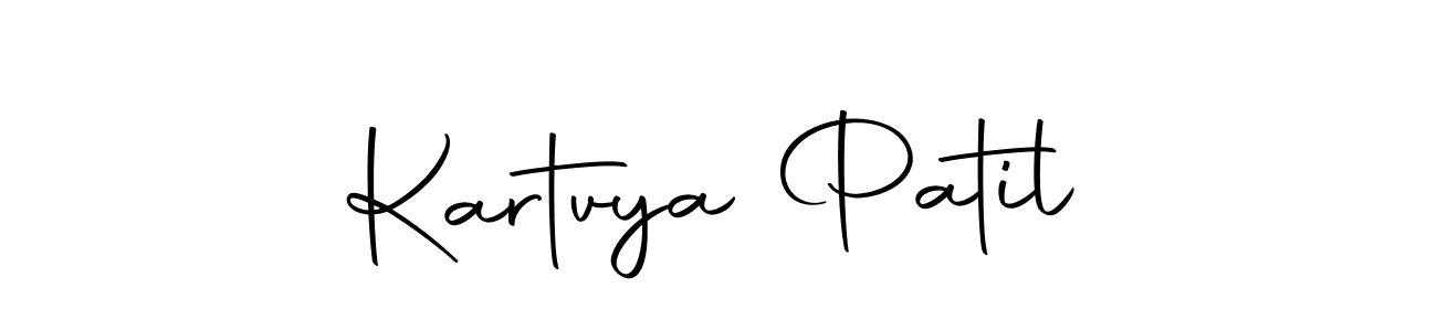 Design your own signature with our free online signature maker. With this signature software, you can create a handwritten (Autography-DOLnW) signature for name Kartvya Patil. Kartvya Patil signature style 10 images and pictures png