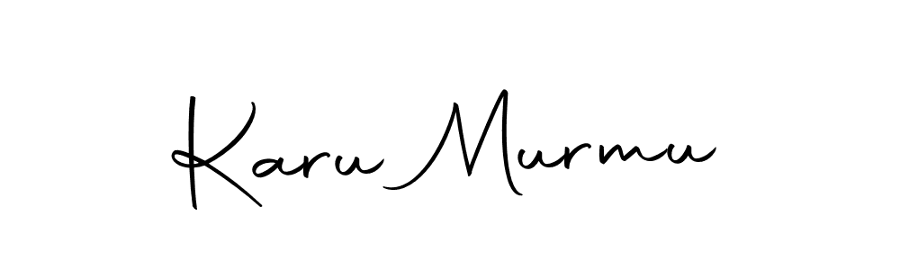 Design your own signature with our free online signature maker. With this signature software, you can create a handwritten (Autography-DOLnW) signature for name Karu Murmu. Karu Murmu signature style 10 images and pictures png