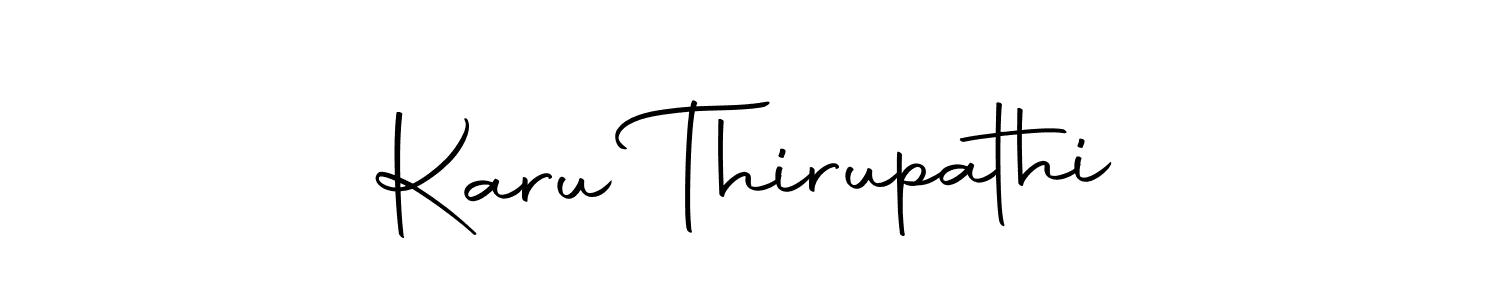 How to Draw Karu Thirupathi signature style? Autography-DOLnW is a latest design signature styles for name Karu Thirupathi. Karu Thirupathi signature style 10 images and pictures png