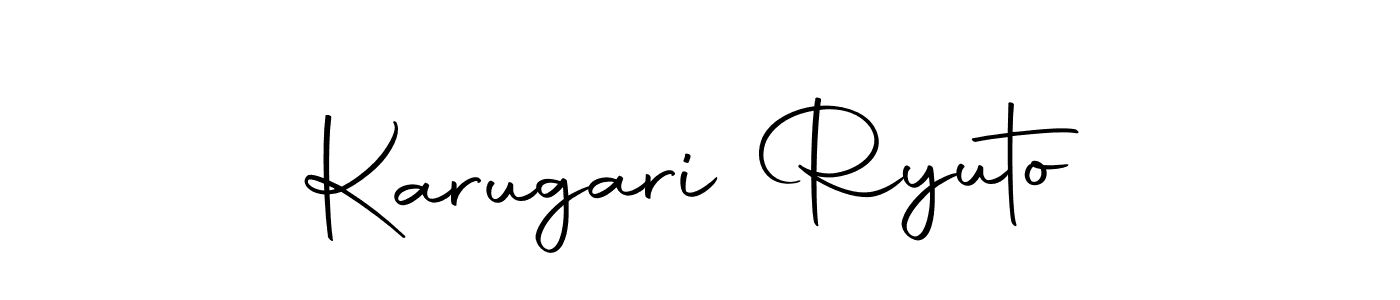 Autography-DOLnW is a professional signature style that is perfect for those who want to add a touch of class to their signature. It is also a great choice for those who want to make their signature more unique. Get Karugari Ryuto name to fancy signature for free. Karugari Ryuto signature style 10 images and pictures png