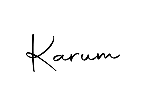 Make a beautiful signature design for name Karum. Use this online signature maker to create a handwritten signature for free. Karum signature style 10 images and pictures png