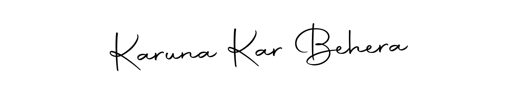 How to make Karuna Kar Behera signature? Autography-DOLnW is a professional autograph style. Create handwritten signature for Karuna Kar Behera name. Karuna Kar Behera signature style 10 images and pictures png