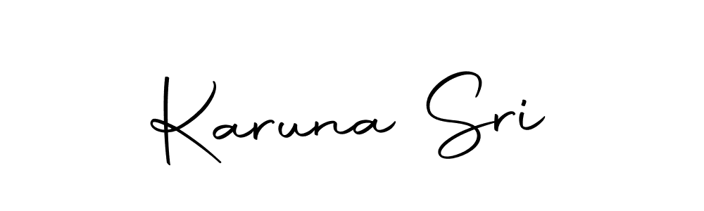 Autography-DOLnW is a professional signature style that is perfect for those who want to add a touch of class to their signature. It is also a great choice for those who want to make their signature more unique. Get Karuna Sri name to fancy signature for free. Karuna Sri signature style 10 images and pictures png