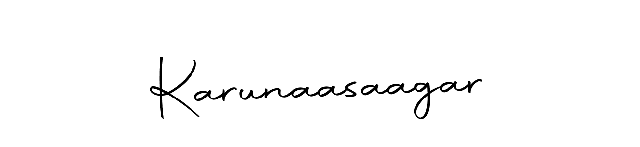 Design your own signature with our free online signature maker. With this signature software, you can create a handwritten (Autography-DOLnW) signature for name Karunaasaagar. Karunaasaagar signature style 10 images and pictures png