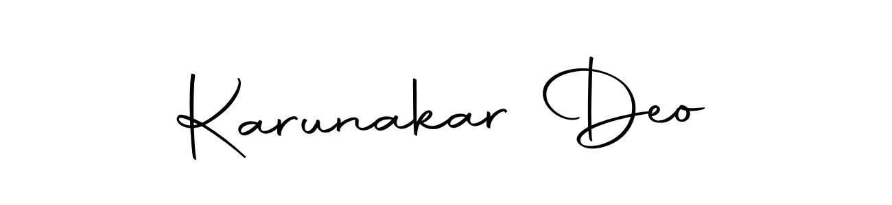 Here are the top 10 professional signature styles for the name Karunakar Deo. These are the best autograph styles you can use for your name. Karunakar Deo signature style 10 images and pictures png