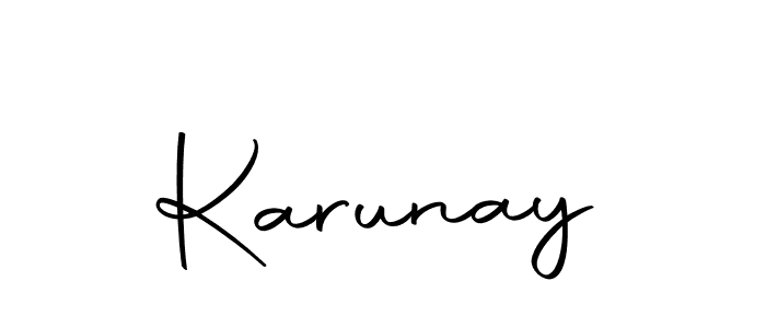 Autography-DOLnW is a professional signature style that is perfect for those who want to add a touch of class to their signature. It is also a great choice for those who want to make their signature more unique. Get Karunay name to fancy signature for free. Karunay signature style 10 images and pictures png