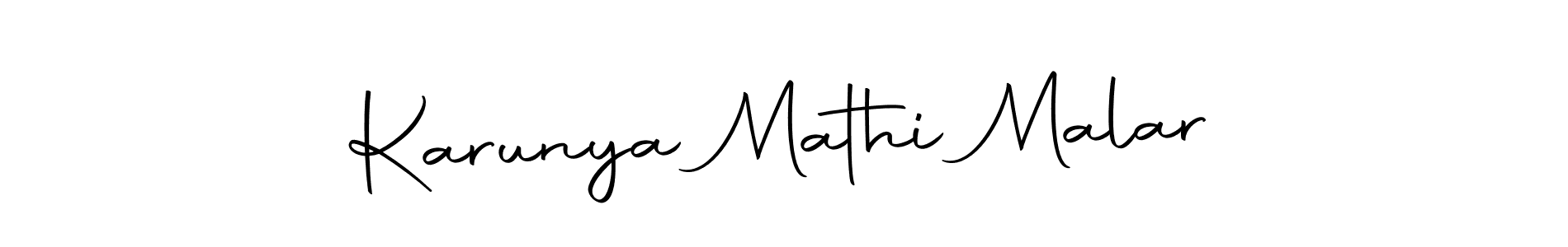 Best and Professional Signature Style for Karunya Mathi Malar. Autography-DOLnW Best Signature Style Collection. Karunya Mathi Malar signature style 10 images and pictures png