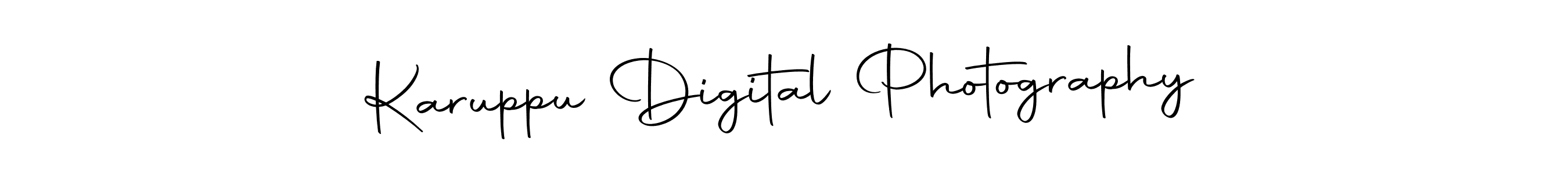 Use a signature maker to create a handwritten signature online. With this signature software, you can design (Autography-DOLnW) your own signature for name Karuppu Digital Photography. Karuppu Digital Photography signature style 10 images and pictures png