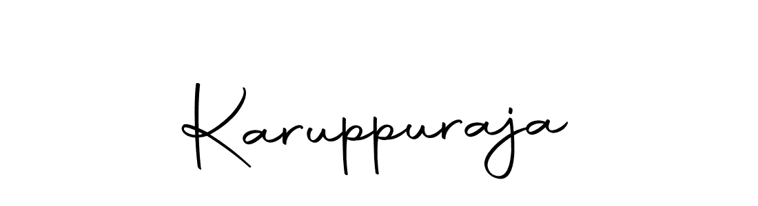 Make a beautiful signature design for name Karuppuraja. With this signature (Autography-DOLnW) style, you can create a handwritten signature for free. Karuppuraja signature style 10 images and pictures png