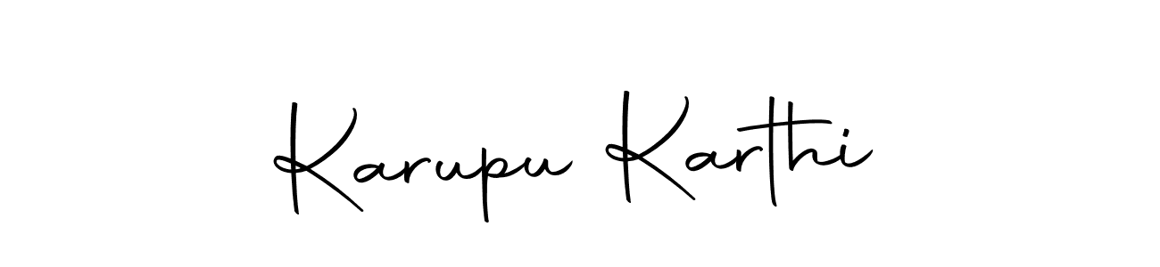 Karupu Karthi stylish signature style. Best Handwritten Sign (Autography-DOLnW) for my name. Handwritten Signature Collection Ideas for my name Karupu Karthi. Karupu Karthi signature style 10 images and pictures png