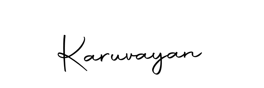 Make a beautiful signature design for name Karuvayan. Use this online signature maker to create a handwritten signature for free. Karuvayan signature style 10 images and pictures png