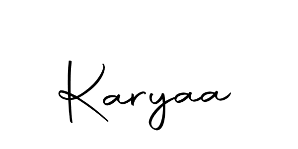 Also we have Karyaa name is the best signature style. Create professional handwritten signature collection using Autography-DOLnW autograph style. Karyaa signature style 10 images and pictures png