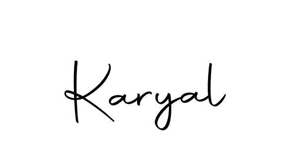 It looks lik you need a new signature style for name Karyal. Design unique handwritten (Autography-DOLnW) signature with our free signature maker in just a few clicks. Karyal signature style 10 images and pictures png