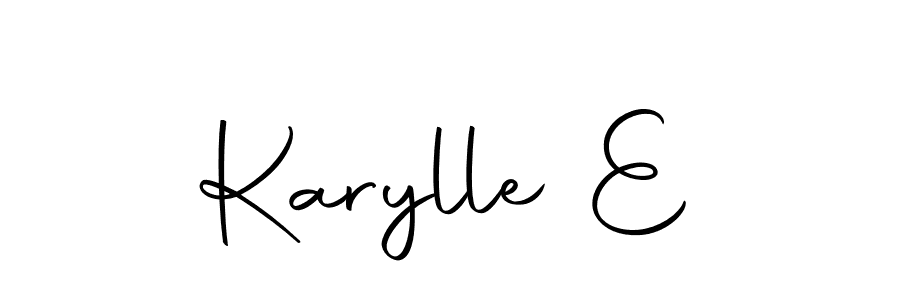 Also You can easily find your signature by using the search form. We will create Karylle E name handwritten signature images for you free of cost using Autography-DOLnW sign style. Karylle E signature style 10 images and pictures png