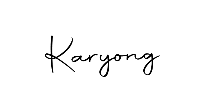 You can use this online signature creator to create a handwritten signature for the name Karyong. This is the best online autograph maker. Karyong signature style 10 images and pictures png
