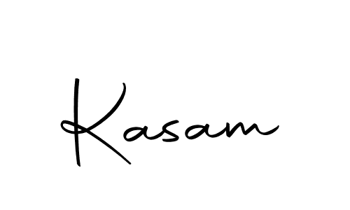 Use a signature maker to create a handwritten signature online. With this signature software, you can design (Autography-DOLnW) your own signature for name Kasam. Kasam signature style 10 images and pictures png