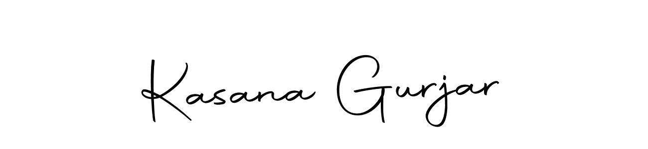 Use a signature maker to create a handwritten signature online. With this signature software, you can design (Autography-DOLnW) your own signature for name Kasana Gurjar. Kasana Gurjar signature style 10 images and pictures png