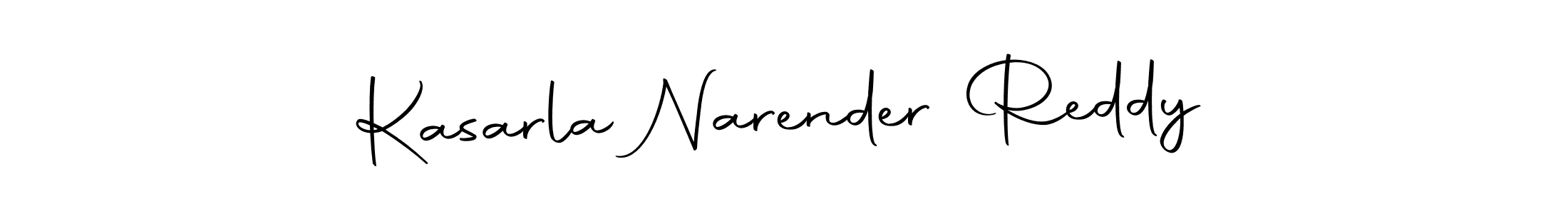 Also we have Kasarla Narender Reddy name is the best signature style. Create professional handwritten signature collection using Autography-DOLnW autograph style. Kasarla Narender Reddy signature style 10 images and pictures png
