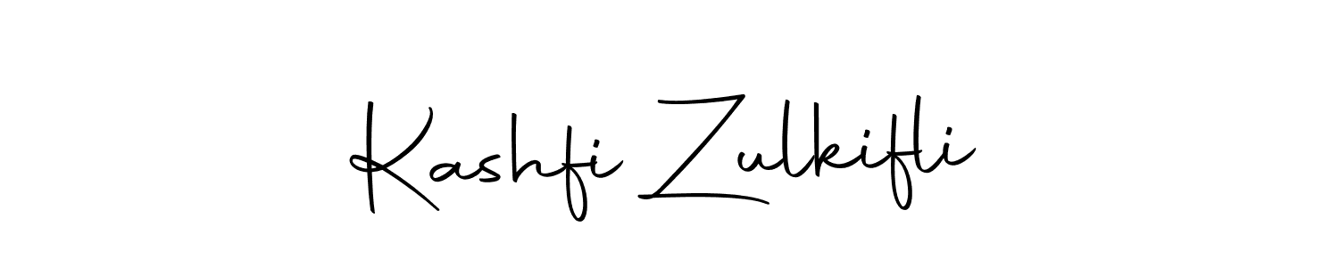 Design your own signature with our free online signature maker. With this signature software, you can create a handwritten (Autography-DOLnW) signature for name Kashfi Zulkifli. Kashfi Zulkifli signature style 10 images and pictures png