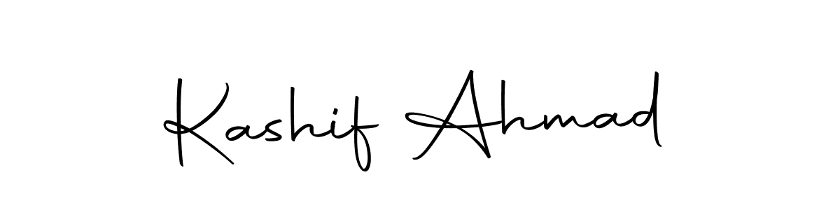 Create a beautiful signature design for name Kashif Ahmad. With this signature (Autography-DOLnW) fonts, you can make a handwritten signature for free. Kashif Ahmad signature style 10 images and pictures png
